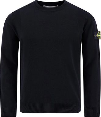 Stone Island Sweaters Black