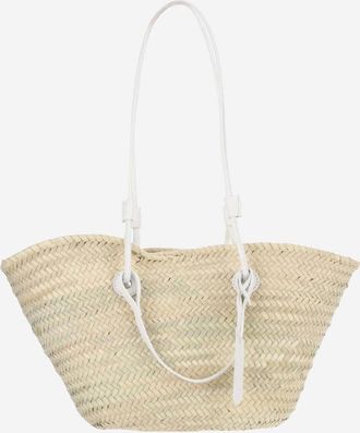 Filippo Catarzi Straw Bag With Logo