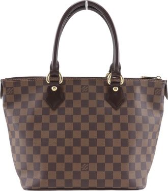 Louis Vuitton Brown Damier Canvas Tote Bag (Pre-Owned)