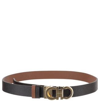 Ferragamo Dames, Accessoires, Zwart, Maat: 80 CM Leer