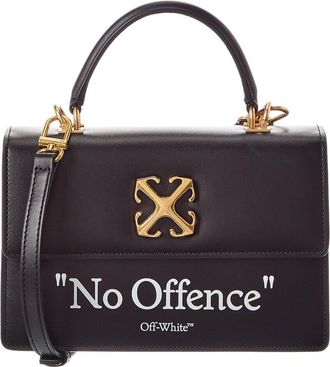 Off-white No Offence Leather Satchel