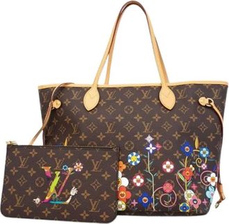 Louis Vuitton Pre-owned Vintage Tote Bag - Dames - Pre-owned - Bruin - Maat: ONE Size Zijde