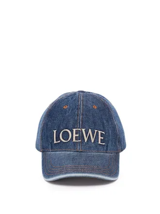 Loewe PaulaS Ibiza Denim Cap