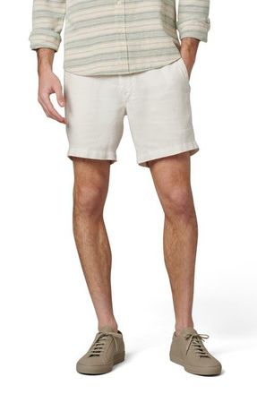 Joe's Emerson Linen Shorts in White Sands at Nordstrom, Size 30