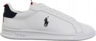 Ralph Lauren Heritage Court II - Heren - Sneakers - Wit - 47 EU - Leer - Schoenen