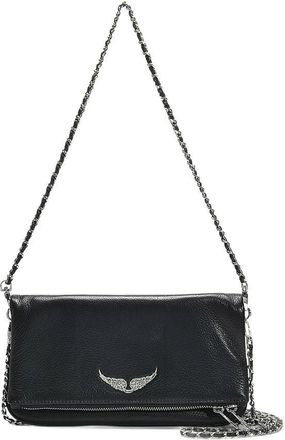 Zadig&Voltaire Rock Hobo Bag Zadig & Voltaire Schwarzes Leder