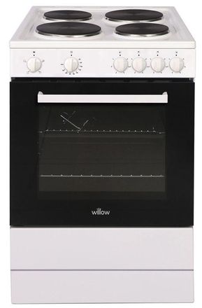 Willow 68L Freestanding Single Cavity Electric Cooker in White