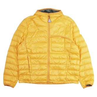 Moncler Winter Jackets, male, Orange, Size: 2XL Divedro Down Puffer Jacket