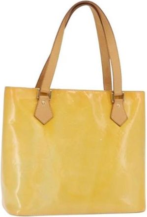 Louis Vuitton Pre-owned Vintage Tote Bag - Dames - Vintage Shopper - Geel - ONE Size - Leer - Vintage