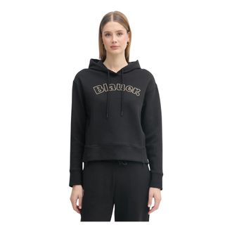 Blauer Dames, Sweatshirts & Hoodies, Zwart, Maat: XL Katoen