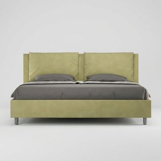 Les Tendances Cama Matrimonial Contenedor Moderna Antea 200x210 Color: Verde Oscuro - Versi&oacute;n: Modelo Est&aacute;ndar