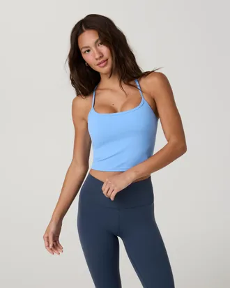 Vuori Clothing AllTheFeels Support Tank Top 2.0 | Oasis Blue | Medium