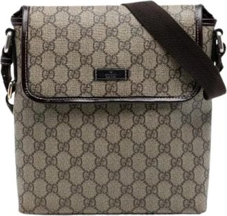 Gucci Pre-owned Cross Body Bags, female, Brown, Size: ONE SIZE Pre-owned Cross Body Bag