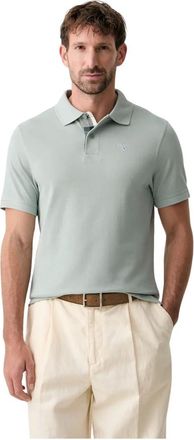 Barbour Camisa Polo de Algod&oacute;n - Tops - Hombre - Verde - M