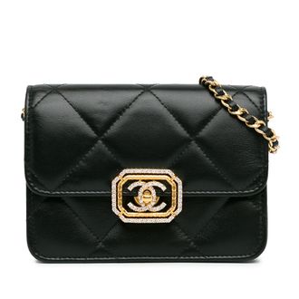 Chanel Gequilted Schoudertas met Ketting