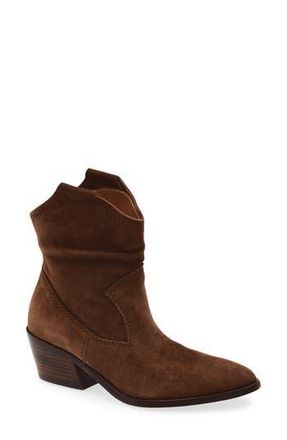 Pedro Garcia Arkansas Western Boot in Cocoa Velour at Nordstrom Rack, Size 9Us / 39Eu