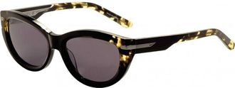Nike Womens IH0918X 55 010 Crescent Fawn Sunglasses - Black - One Size
