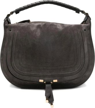 Chlo&eacute; Bolso Hobo de Ante Marcie - Bags - Mujer - Marr&oacute;n - ONE SIZE