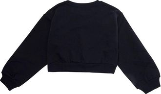 Marni Girls Crewneck Sweatshirt Blue Cotton Hoods & Sweatshirts