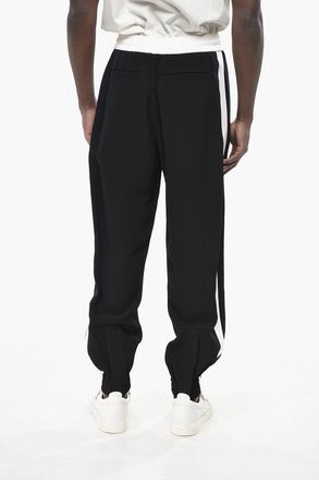 Alexander McQueen Pantaloni Casual Con Bande A Contrasto Alexander McQueen