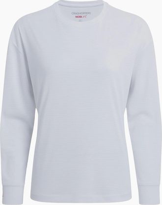 Craghoppers Womens Craghoppers Womens/Ladies Nosilife Long-Sleeved T-Shirt - White - Size: 12