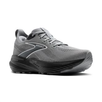 Brooks Mens Glycerin Gts 22 Running Shoes In Primer Gray/ebony/bluewash