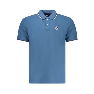 North Sails Tops, Heren, Blauw, L, Katoen, Sweatshirt met lange mouwen