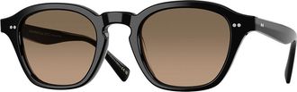 Oliver Peoples OV5580SU Eyles Polarized 1731GN Mens Sunglasses Black Size 48