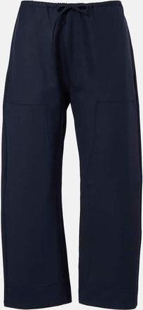 Leset Pantaloni Jane in misto lana a gamba larga