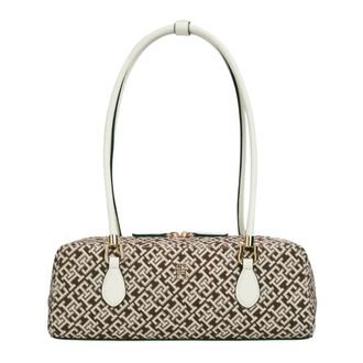 Tommy Hilfiger Bolso de Hombro Th Grace - Bags - Mujer - Beige - ONE SIZE