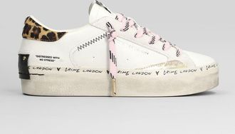 Crime London Distressed Sneakers