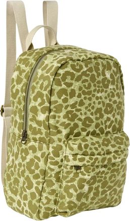Studio Noos Cotton Twill Midi Rugzak - Dames - Rugzakken - Groen - ONE Size - Katoen - Tassen