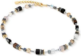 Coeur de Lion Geocube Precious Motion Necklace in Stone Whisper at Nordstrom