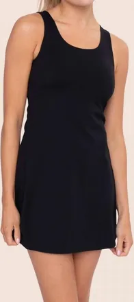 Mono B Essential Active Dress In Black