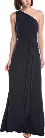 Adrianna Papell One-Shoulder Jersey Maxi Dress
