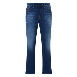 Diesel Slim-fit Jeans, male, Blue, Size: W28 Dark Blue Denim Jeans Comfortable Versatile Available Sizes