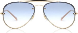 Ray-Ban RB3584N Blaze Aviator 001/19 Mens Sunglasses Gold Size 58