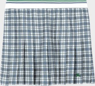 Burberry Daria Check Pleated Mini Tennis Skirt