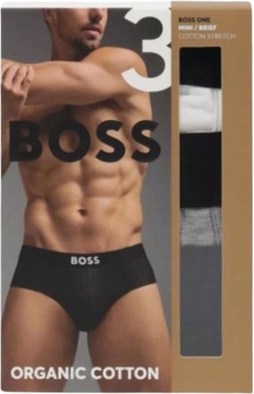 HUGO BOSS One Mini Brief 3-pack - Heren - Ondergoed - Veelkleurig - Maat: XL Katoen