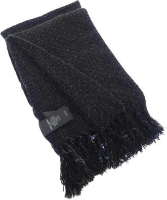Saint Laurent Pre-owned Stole - - Pre-owned - Uomo - Nero - ONE SIZE