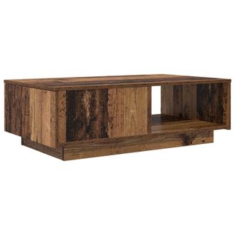 vidaXL Mesa De Caf&eacute; Madera Vieja 95 X 55 X 31 Cm Madera De Ingenier&iacute;a Vidaxl