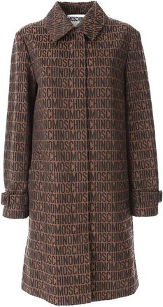 Moschino Logo Raincoat