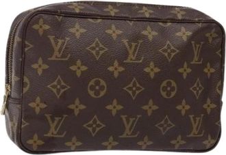 Louis Vuitton Pre-owned Canvas clutches - Dames - Vintage Tassen - Bruin - ONE Size - Vintage