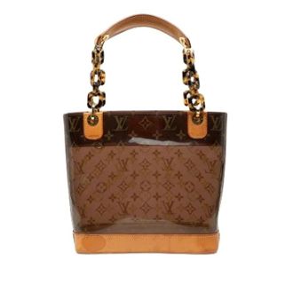 Louis Vuitton Pre-owned Tote Bags, female, Brown, Size: ONE SIZE Pre-owned Cabas Sac Ambre PM