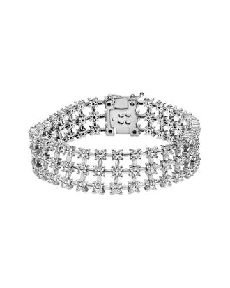 House of Brilliance 18K 7.50 ct. tw. Diamond Link Bracelet