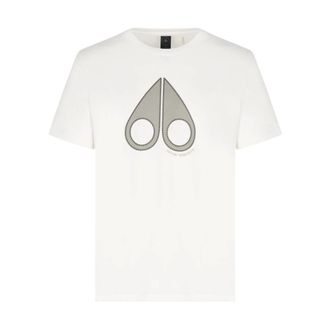 Moose Knuckles Tandem T Shirt - male - Moose Knuckles - T-Shirts - White - M - Tops