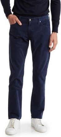 AG - Adriano Goldschmied Graduate Straight Leg Corduroy Pants in Sulfur Deep Trenches at Nordstrom Rack, Size 34