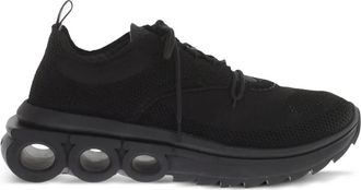 Ferragamo Nima knitted sneakers - Black