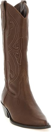 Sonora Womens Brown Calfskin Chelsea Boots
