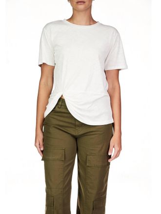 Sanctuary Riptide Twist Tee In Chalk